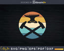 Retro Blacksmith Blacksmithing Vintage Svg Png Dxf Digital