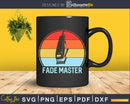 Retro Fade Master Barber Shop Svg Png Dxf Cricut Files