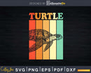 Retro Turtle Shirt Svg Files For Silhouette