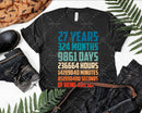 Retro Vintage 27 Years Old Classic 27th Birthday 324 Months