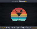 Retro Vintage Bartender Cocktail Drink Bartending Png Dxf