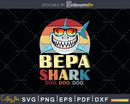 Retro Vintage Bepa Shark Doo Shirt Svg Png Files For Cricut