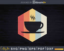 Retro Vintage Coffee Lover Store Owner Barista Svg Cricut
