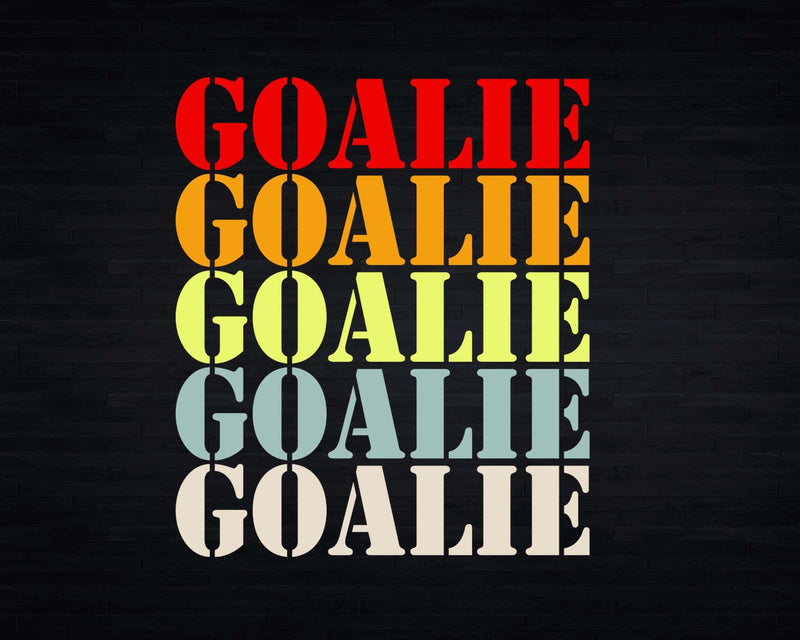 Retro Vintage Lacrosse Player Box & Field Goalie Svg Png