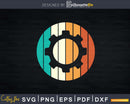 Retro Vintage Mechanical Engineering Gear For Engineer Svg
