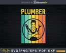 Retro Vintage Plumber Svg Png Eps Editable Files