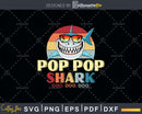 Retro Vintage Pop Shark Doo Svg Png Dxf Cut Files