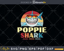 Retro Vintage Poppie Shark Doo Svg Png Dxf Cut Files