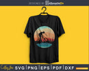 Retro vintage style design Mountain Bikers Biking svg craft