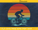 Retro vintage style design Mountain Bikers Biking svg craft