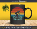 Retro vintage style design Mountain Bikers Biking svg craft