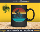 Retro vintage style design Mountain Bikers Biking svg
