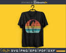 Retro vintage style design Paragliding Flying Paraglider