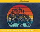 Retro vintage style Farm Truck design svg craft cut file