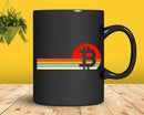 Retro Vintage Sunset Btc Bitcoin Svg Printable Cut Files