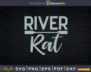 River Rat Kayaking and Canoeing Svg Dxf Cut Files