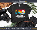 Rocky Mountain National Park Bigfoot Mountains Svg Shirt