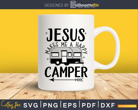 RV Shirt God Jesus Religious Christian Family Camping Camper