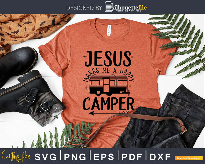 RV Shirt God Jesus Religious Christian Family Camping