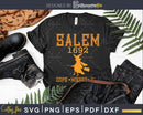 Salem Witch Trials Funny Oops Missed One Halloween Svg Cut