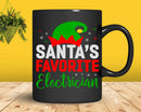 Santa’s Favorite Electrician Funny Christmas Svg Png