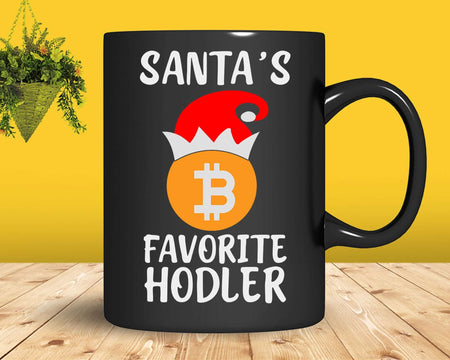 Santa’s Favorite Hodler Bitcoin Svg Cut Files