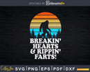Sasquatch Breakin Hearts & Rippin Farts! Funny Bigfoot Gas