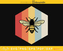Save The Bees Retro vintage Style cricut svg png cut files