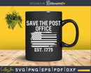 Save The Post Office Support Usps Us Flag Svg Cut Files