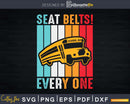 School Bus Driver racing Seat Belts Everyone Stunt Student