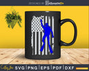 Scuba Diver Flag Of America Svg Png Print Design