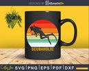 Scuba Diving Gift I Am A Scubaholic Svg Dxf Cut Files