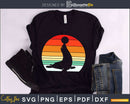 Seal ball Retro vintage Style cut svg png design cutting