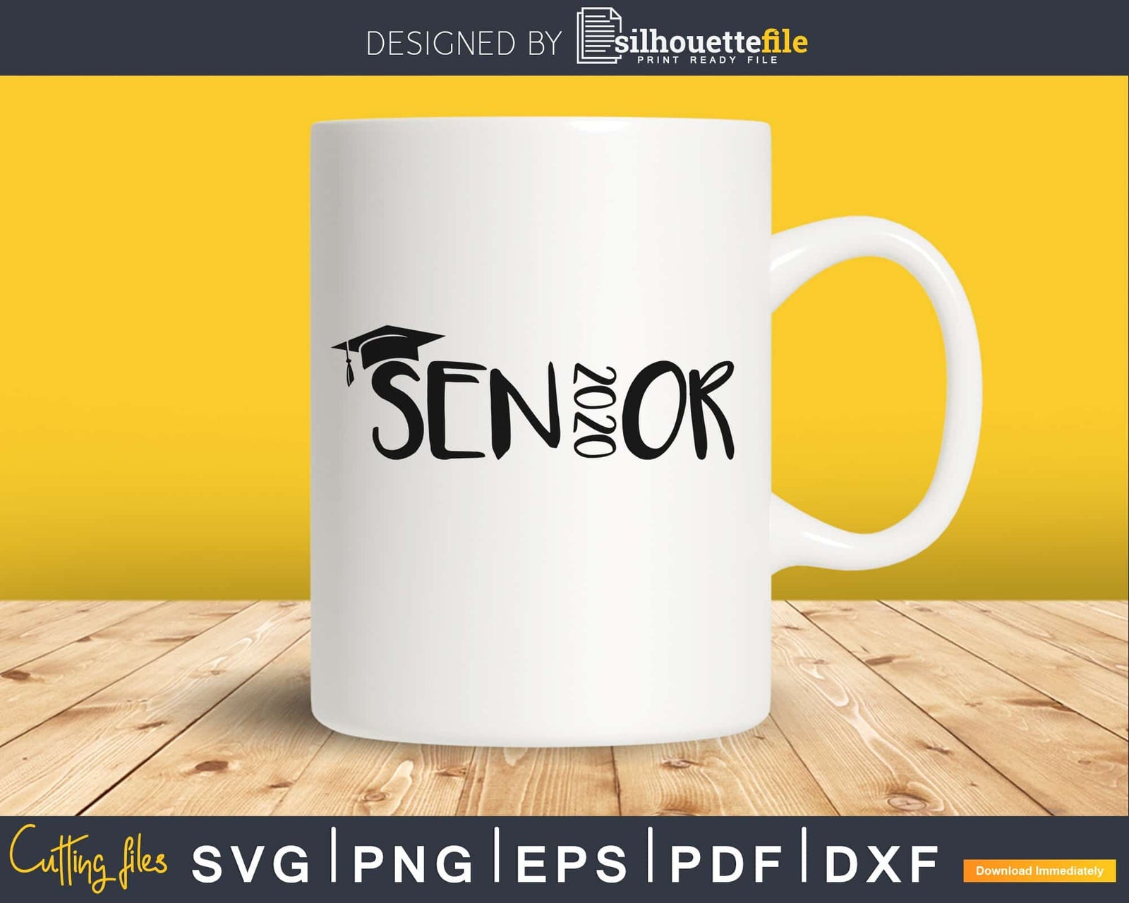 senior 2020 Graduation svg cricut silhouette Instant | SilhouetteFile