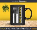 Senior Class Of 2021 Patriotic American Flag Graduation Svg