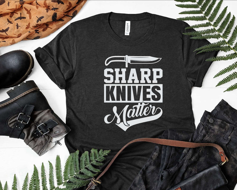 Sharp Knives Matter Funny Culinary Chef Svg Png Cricut File