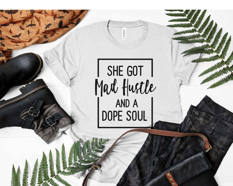 She Got Mad Hustle And A Dope Soul Girl Boss svg Download