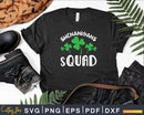 Shenanigans Squad Saint Patty Day Printable Svg Cutting