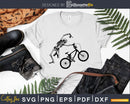 Skeleton BMX Cool Hard Core Cyclists svg printable cut files