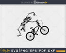 Skeleton BMX Cool Hard Core Cyclists svg printable cut files
