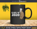 sloth class of 2020 Funny Graduation cricut svg cutting