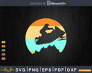 Snowmobile Retro Style Snowmobiling