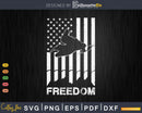 Snowmobiling Freedom Flag