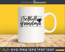 Softball Grandma svg png cricut cut cutting digital