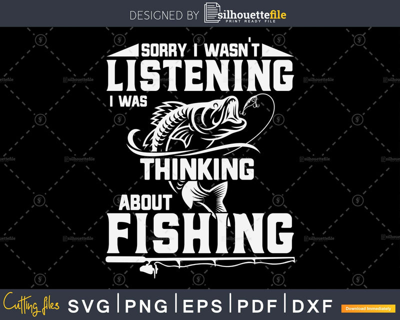 Sorry I wasn’t listening was thinking about fishing svg