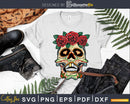 Sugar Skull svg digital cricut printable cut file