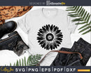 Sunflower svg digital cricut printable file
