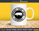Support Your Local Farmers Pig Farmer svg dxf cut file t