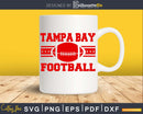 Tampa Bay Football Hometown Pride Sunday Fandom Gear svg