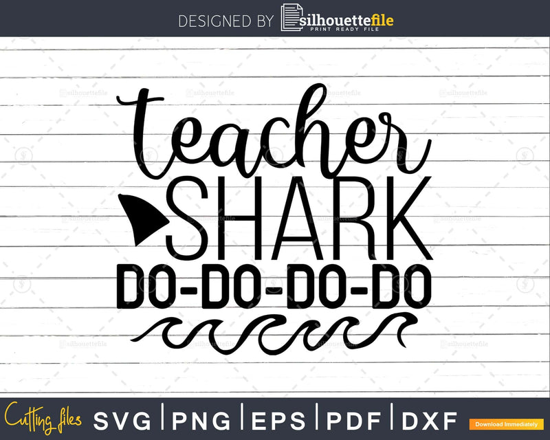 teacher shark do svg shirt ideas